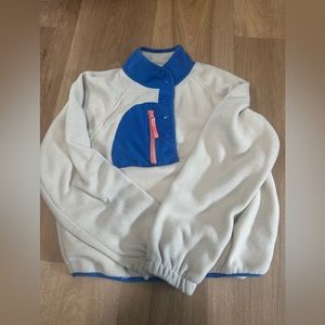 cute fleece button up